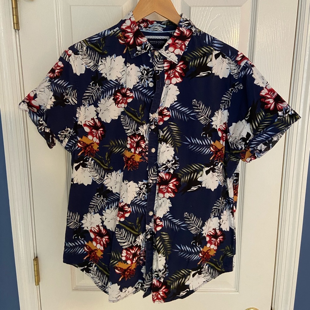 Denim & Flower Men’s L Polo - Slim Fit